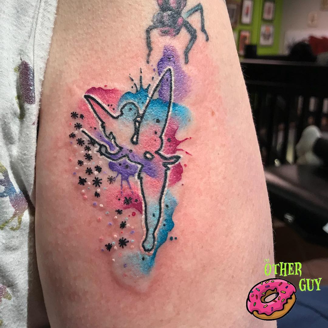 TattooCharm - Tinkerbell behind her ear.... | Facebook